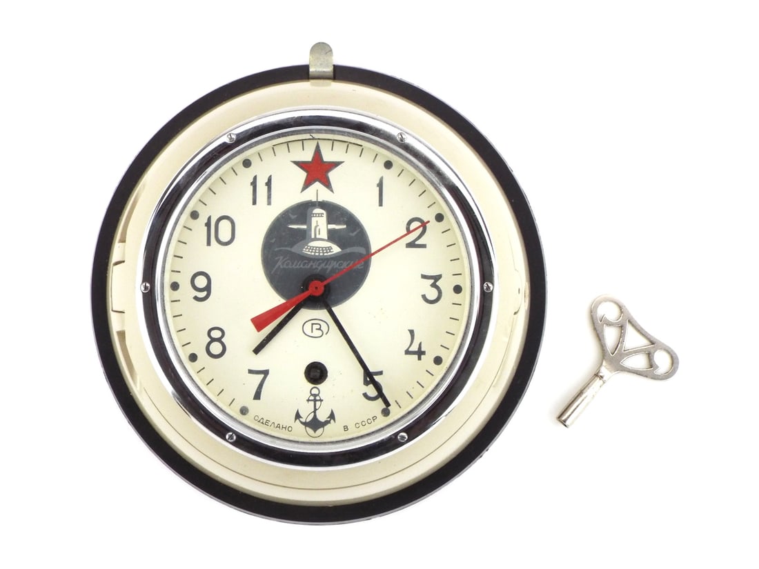 Soviet Cold War Possibly For Submarine Clock (1 of 6)