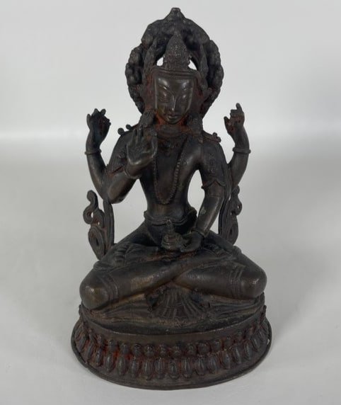 Bronze Asian Figurine (1 of 9)