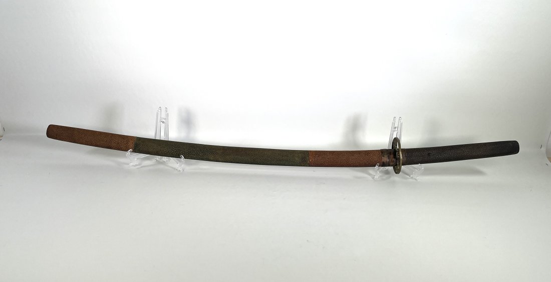 Antique Japanese Samurai Katana Sword Shagreen (1 of 12)