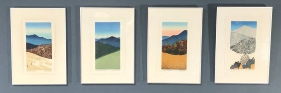 Sabra Field (American, b.1935) - Hill Farm Series (1 of 11)