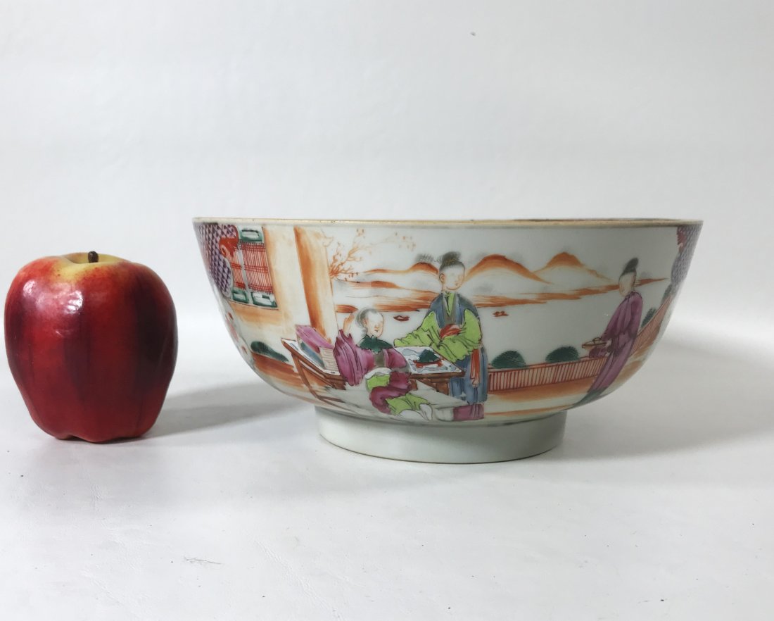 18/19th C. Export Porcelain Bowl (1 of 8)