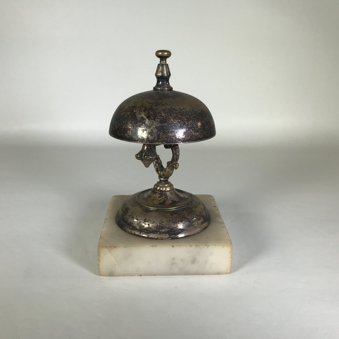 Antique Silverplate Counter Bell (1 of 7)