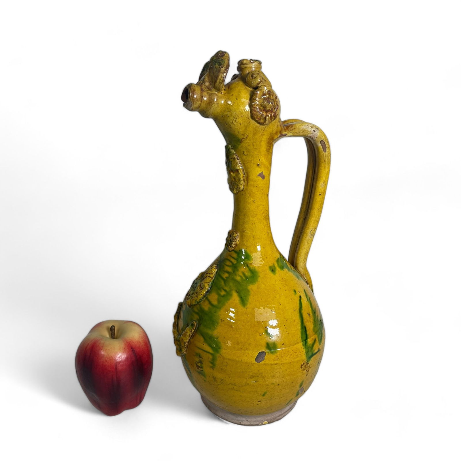 19th Century Turkish Pottery Cannalkale Ewer (1 of 7)