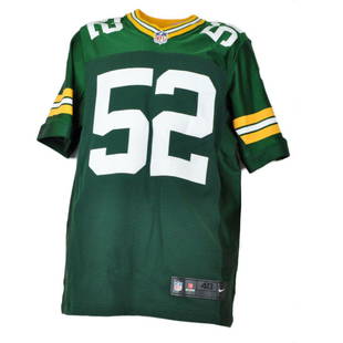 Green Bay Packers Clay Matthews III Nike On Field Authentic Men's Green Jersey: This Green Bay Packers Jersey shows Clay Matthews #52. It is a rare and authentic actual game jersey.