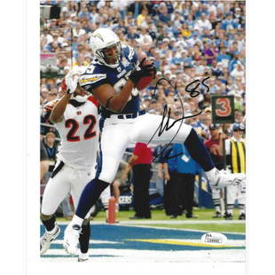 NFL Los Angeles Chargers Tight End Antonio Gates 85 Signed Autographed 16x20 Photograph JSA: Signed by Antonio Gates, Shop with confidence as this product has been authenticated by JSA and comes complete with a Certificate of Authenticity.