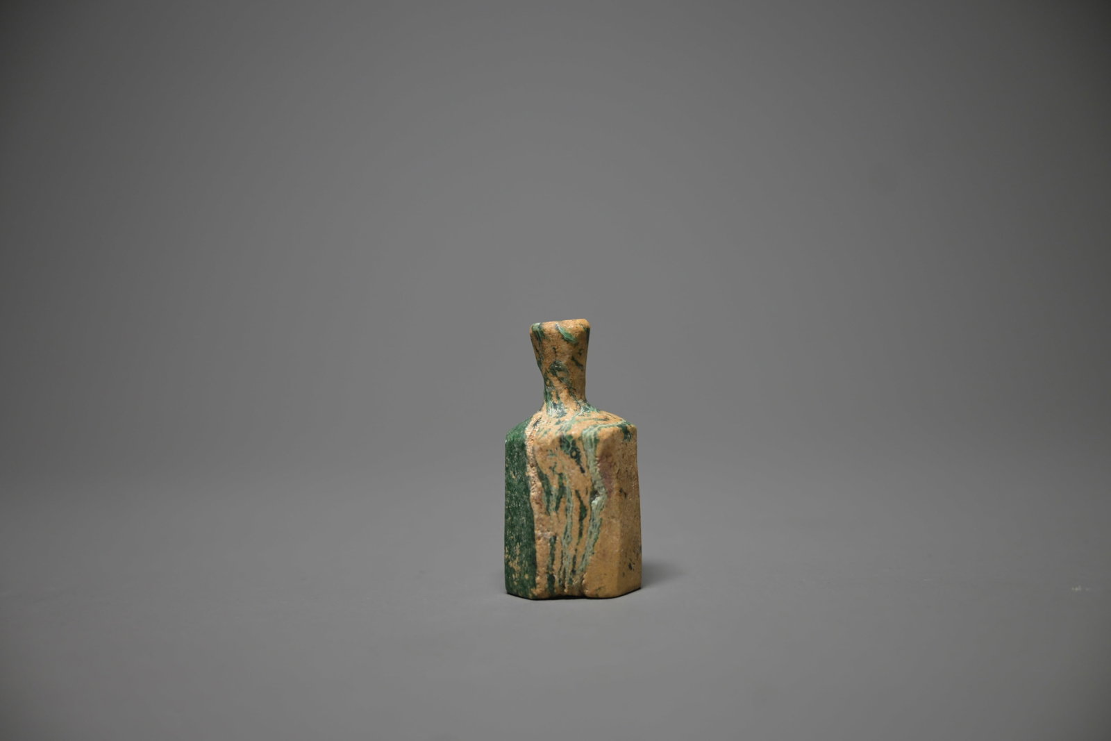 A persian stone chess piece, pawn. 10th Century. (1 of 4)