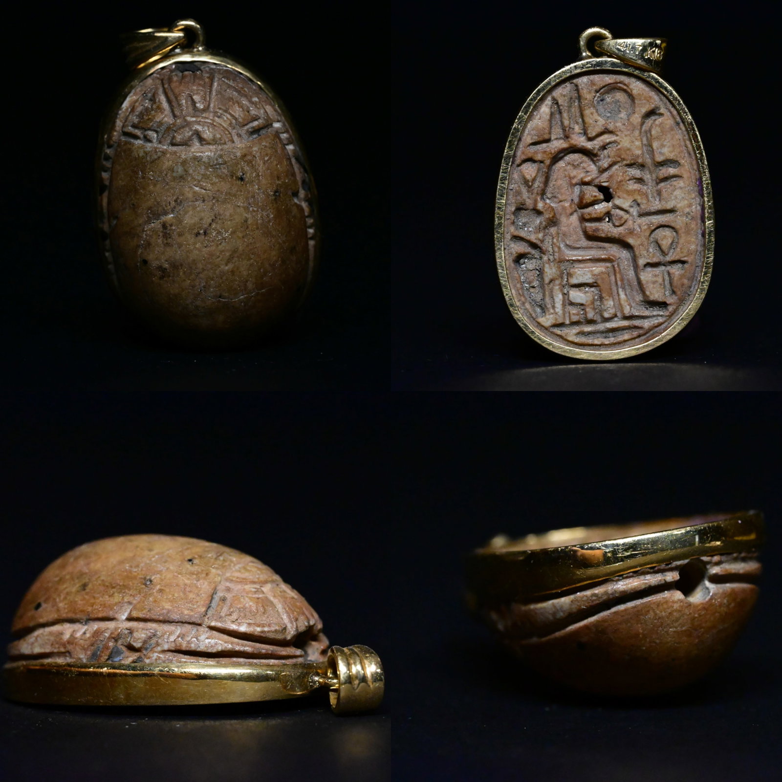 An egyptian steatite scarab (1 of 1)