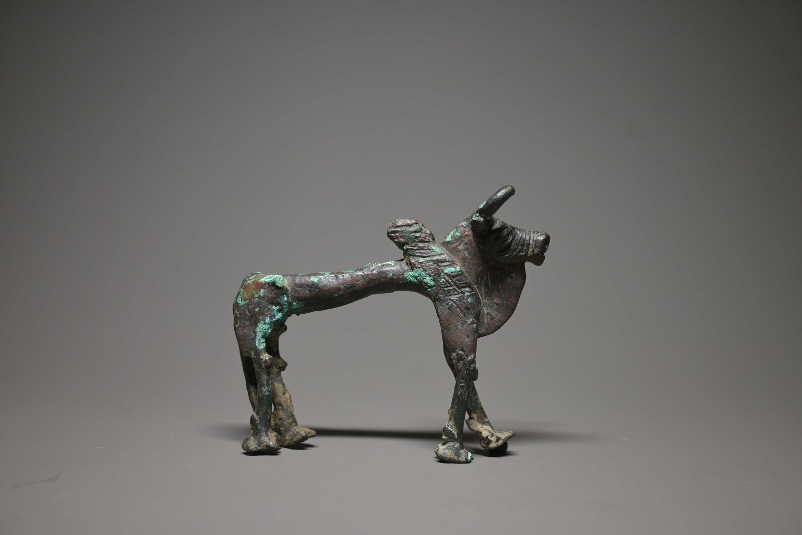 An Elamite copper Zebu bull (1 of 6)