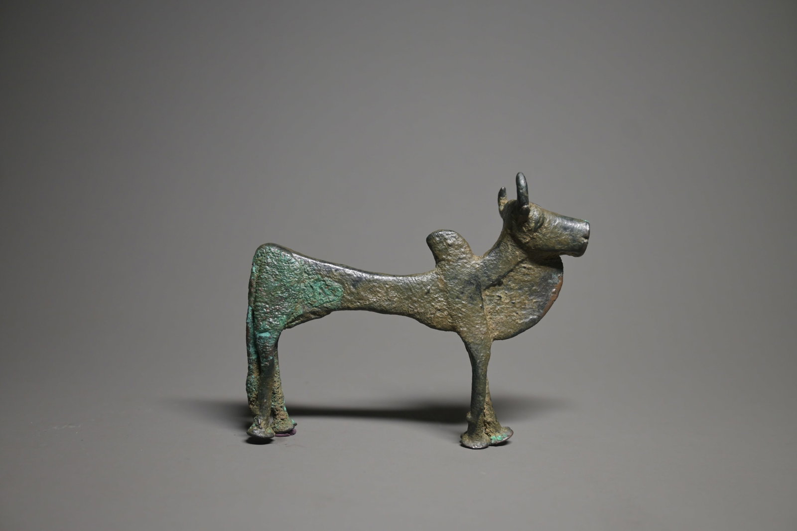 An Elamite copper Zebu bull (1 of 6)