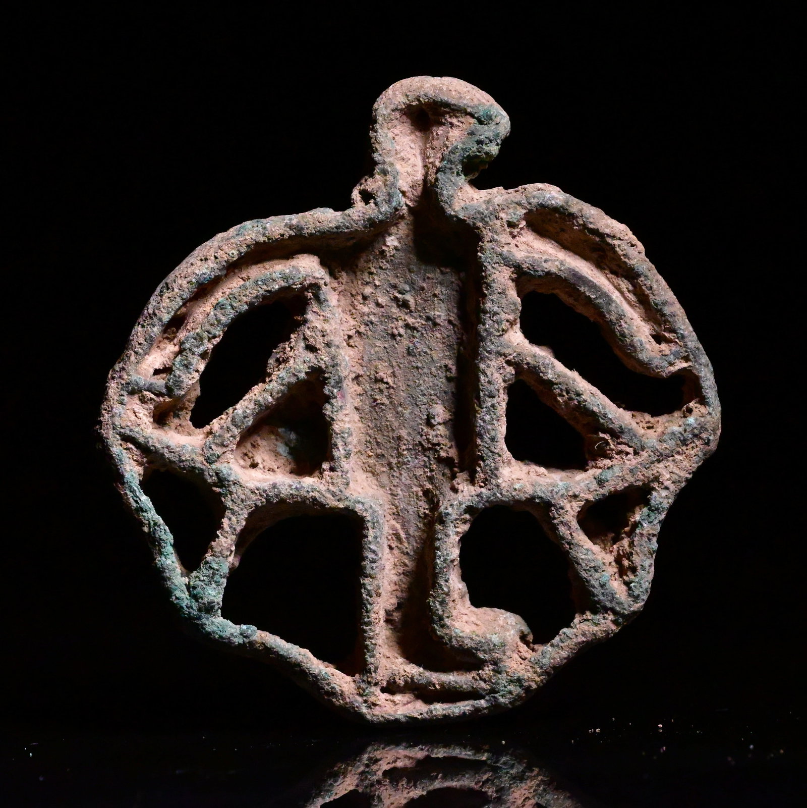 Bactrian compartmented stamp seal with bird (1 of 4)