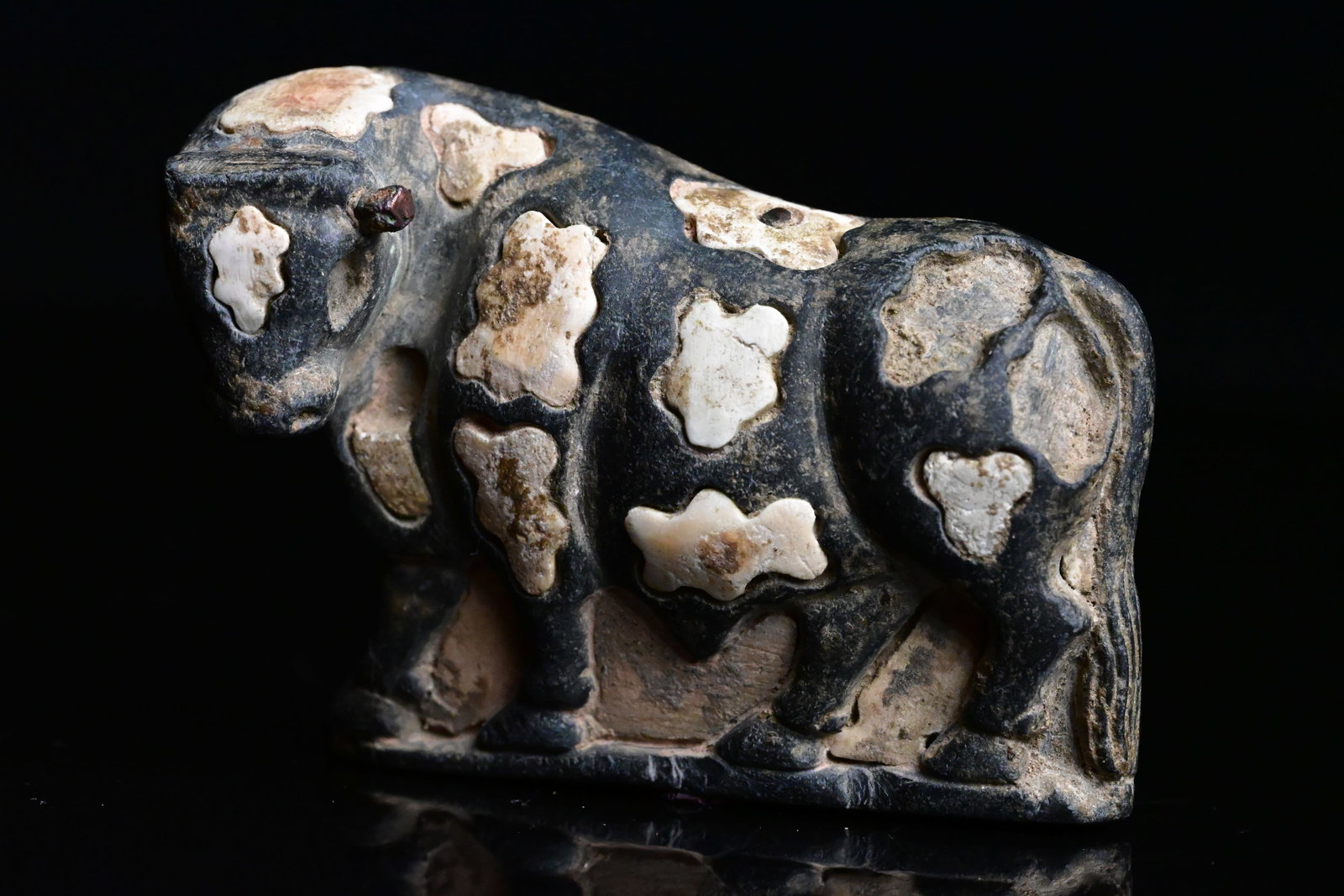A Bactrian Bull Statue - 2