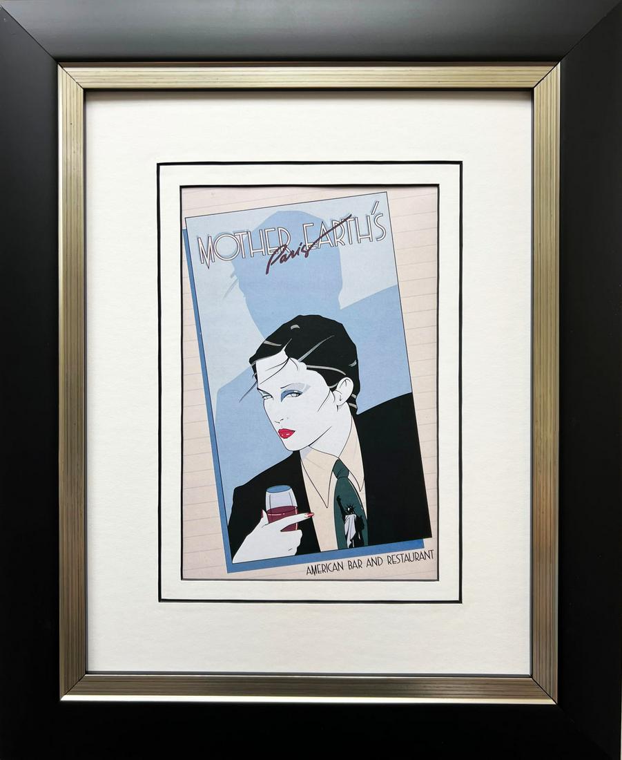 PATRICK NAGEL "MOTHER EARTH'S PARIS" (1 of 3)