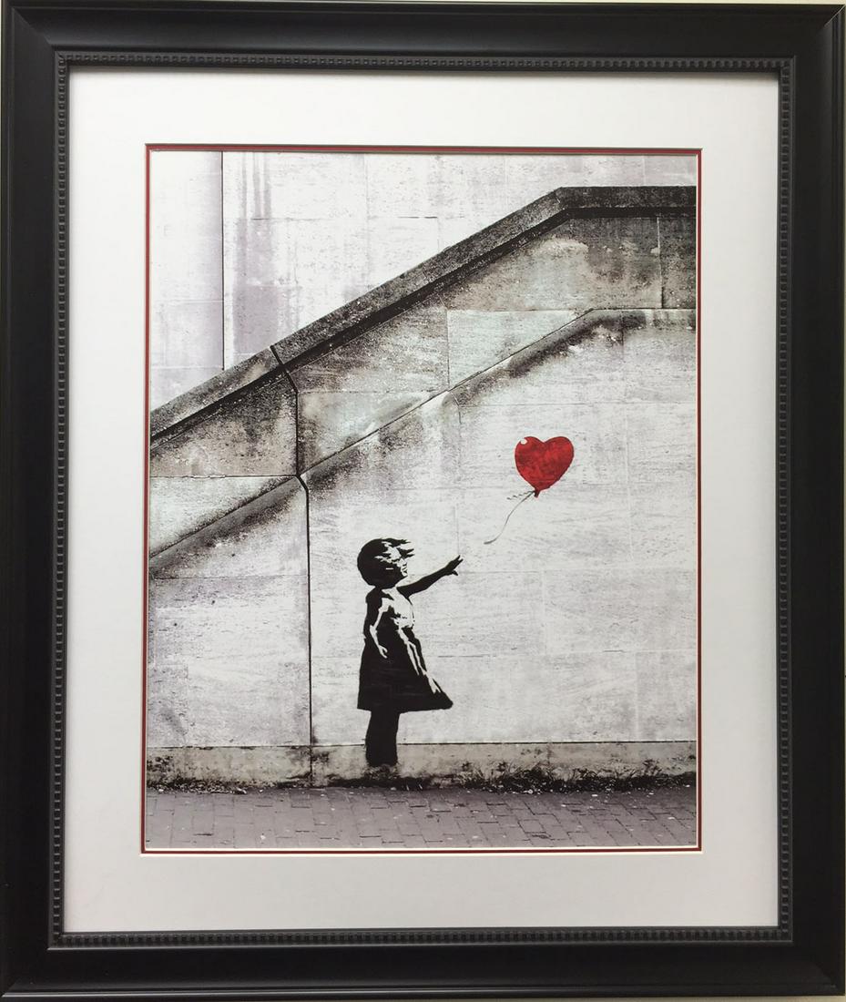BANKSY "RED BALLOON" (1 of 3)