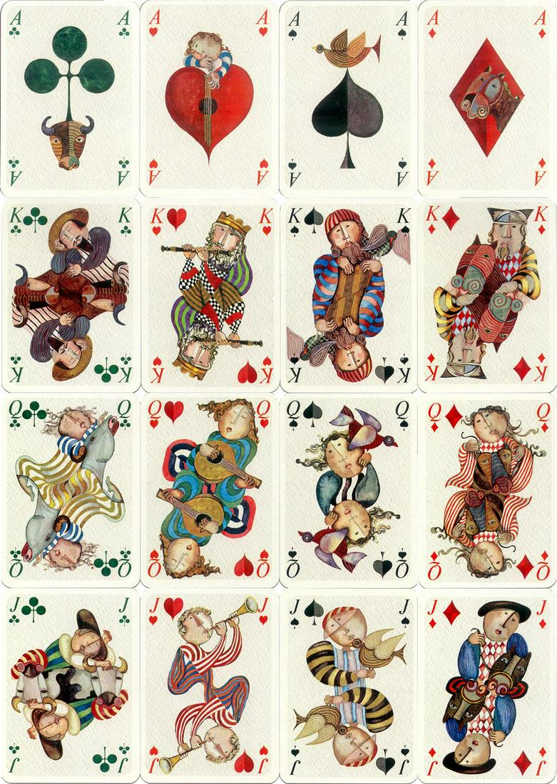 GRACIELA RODO BOULANGER- PLAYING CARD SET (1 of 5)