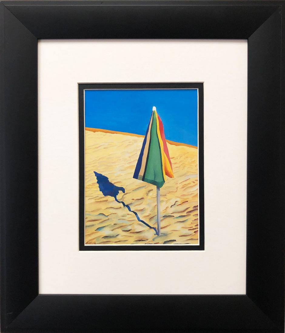 David Hockney " Beach Umbrella" (1 of 3)