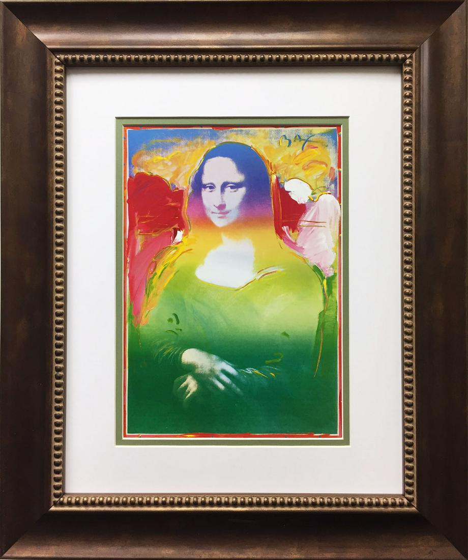 PETER MAX "MONA LISA" (1994) (1 of 3)