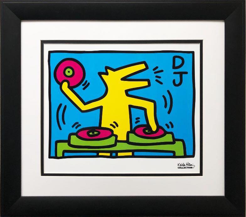 KEITH HARING "KH07" (DJ DOG- SMALL) (1 of 3)