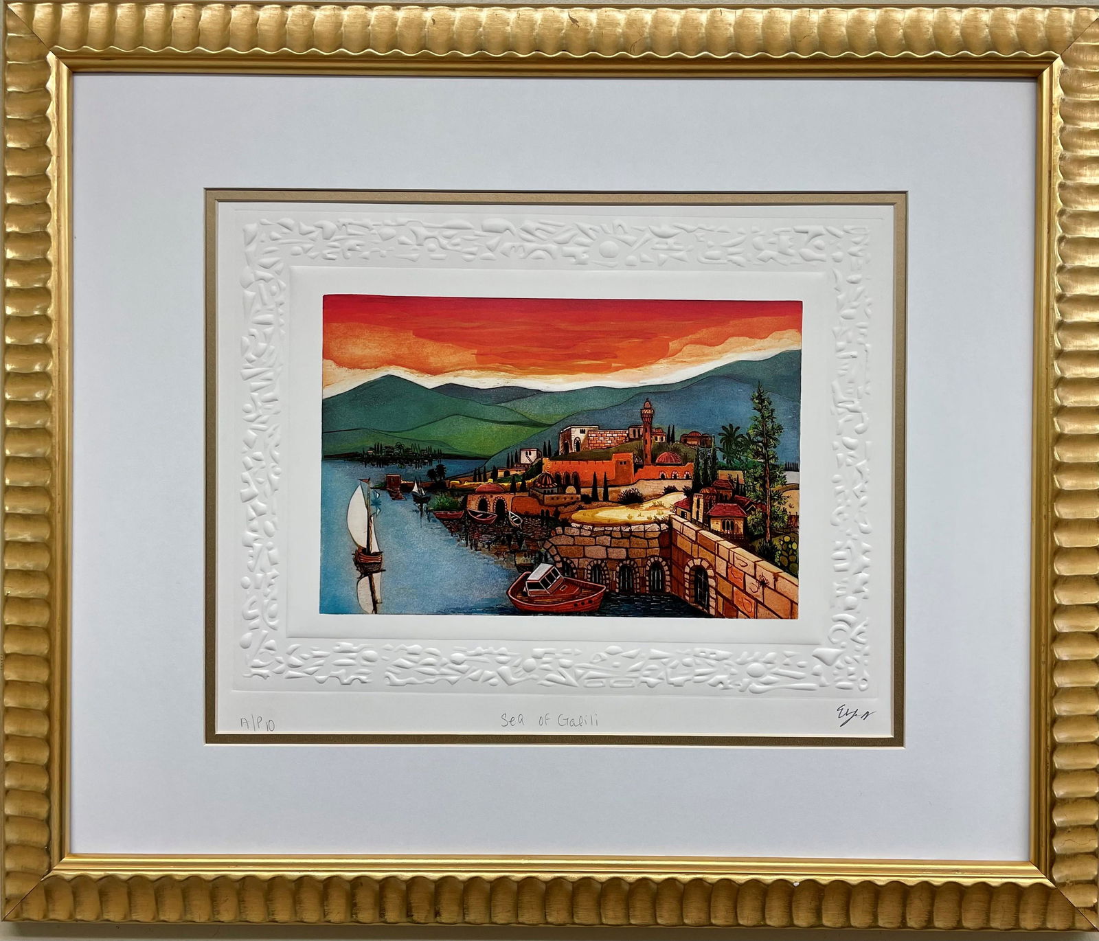 EBGI "SEA OF GALILEE" Hand Signed! (1 of 5)