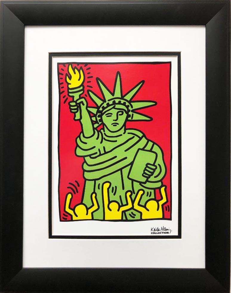 KEITH HARING "STATUE OF LIBERTY" (SMALL) (1 of 3)