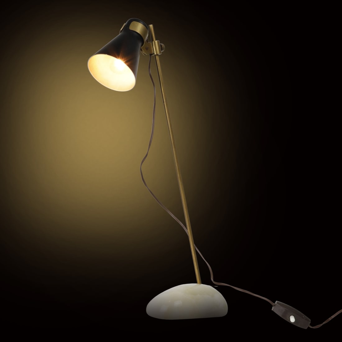 Luigi Caccia Dominioni Lampada da tavolo ad una luce, modello "Lta 1", produzione Azucena - Italia (1 of 1)