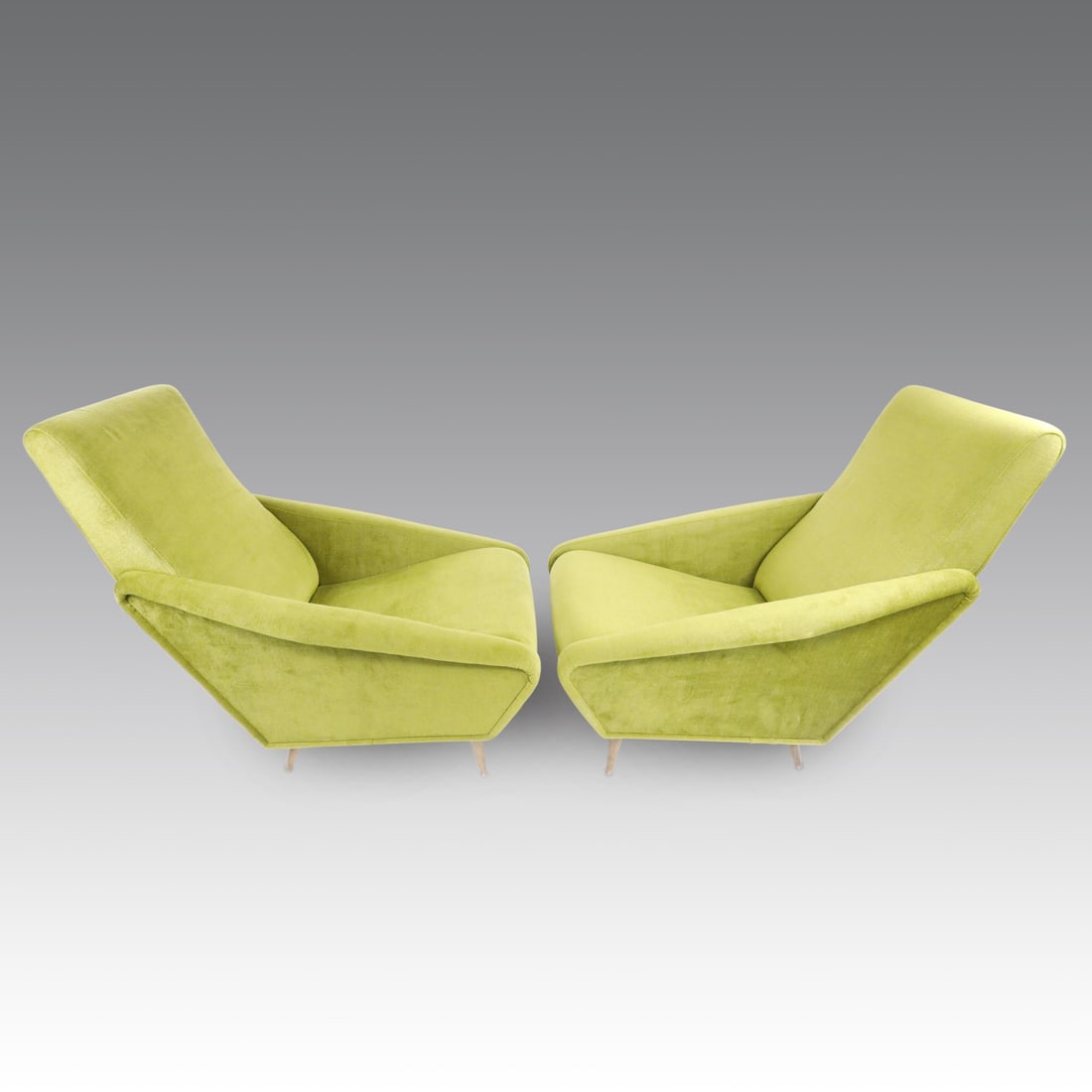 Gio Ponti Coppia di poltrone modello 807 Distex, produzione Cassina - Italia (1 of 3)