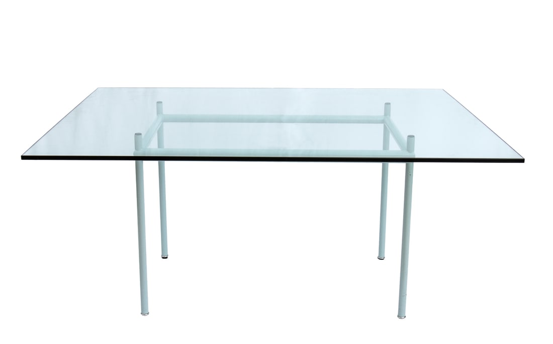 Charles Le Corbusier - Pierre Jeanneret Tavolo modello "LC12 - Table La Roche", produzione Cassina - (1 of 1)