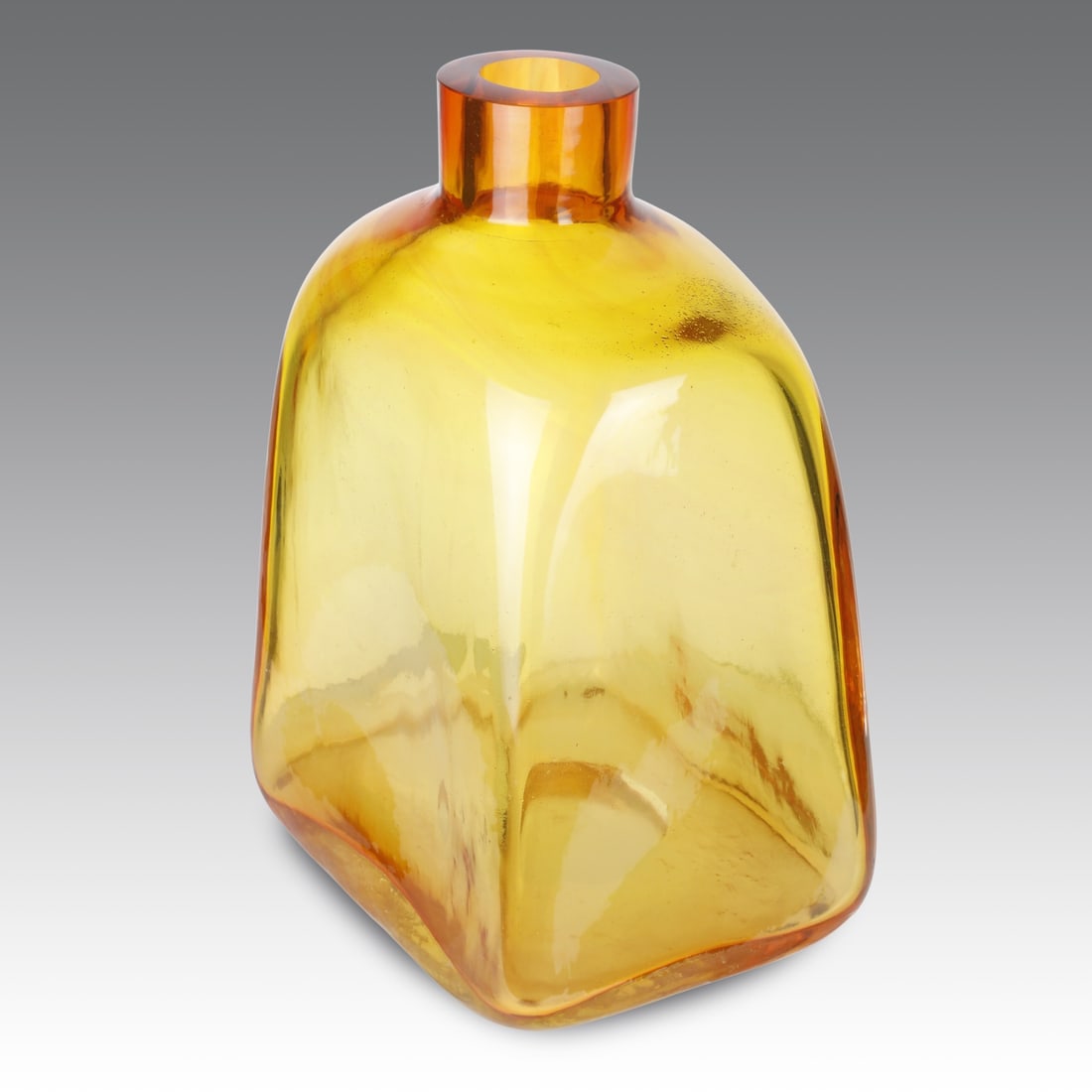 Venini Vaso in vetro trasparente Ambra, produzione Venini - Italia (1 of 4)