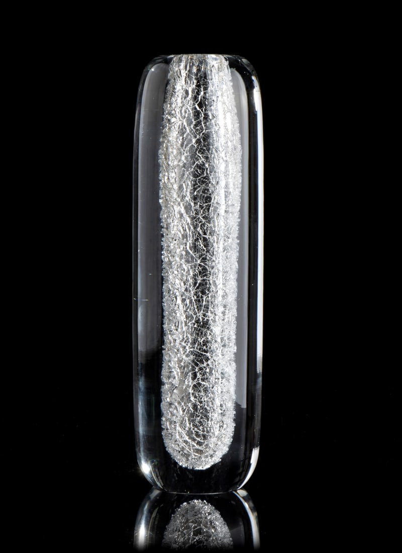 Alfredo Barbini Murano glass vase (1 of 4)