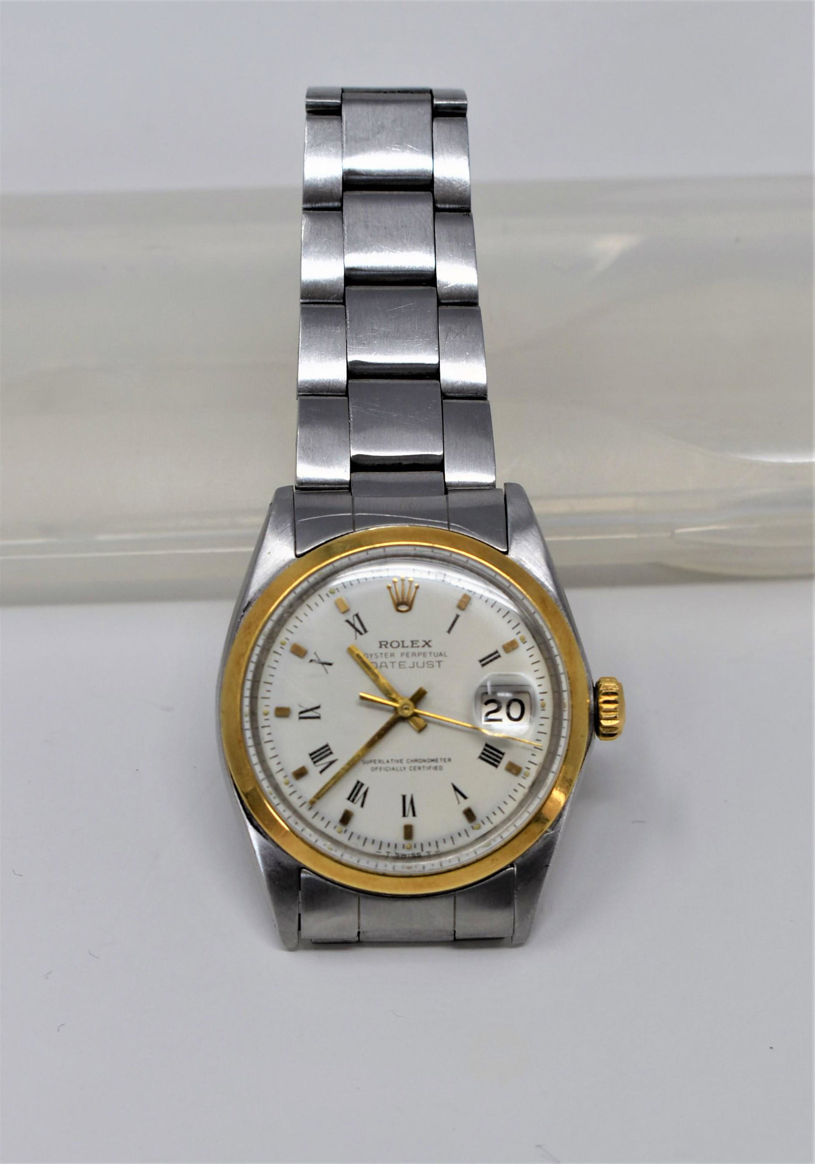 A vintage 1968 Rolex Oyster Perpetual Datejust. Ref. #1601 (1 of 13)