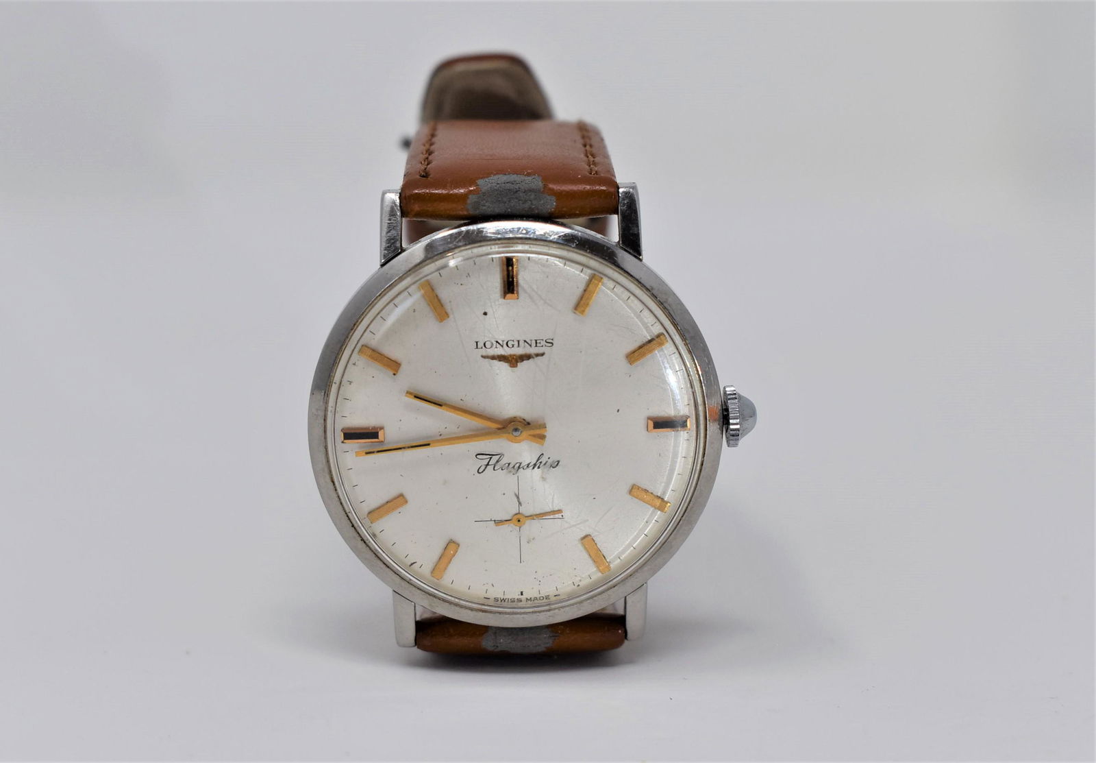 Vintage Longines Flagship 490 men's wristwatch (1 of 9)