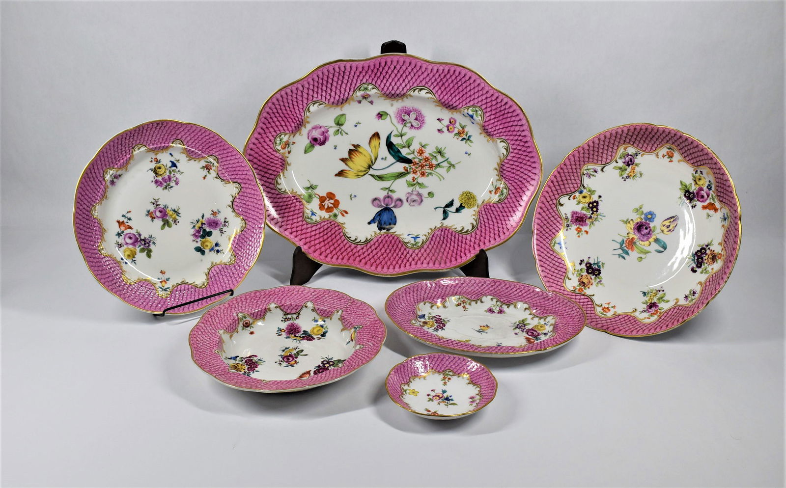 Antique Herend partial dinner service (1 of 17)