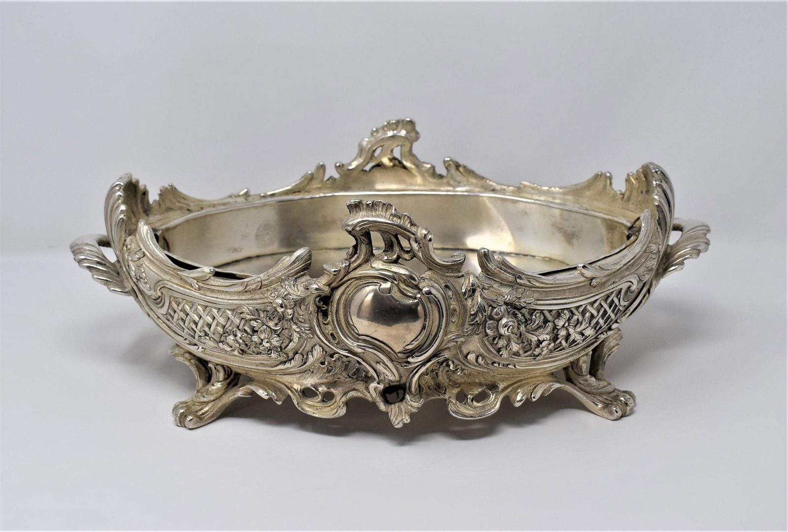 Antique Christofle Rococo style silver plated Jardiniere (1 of 15)