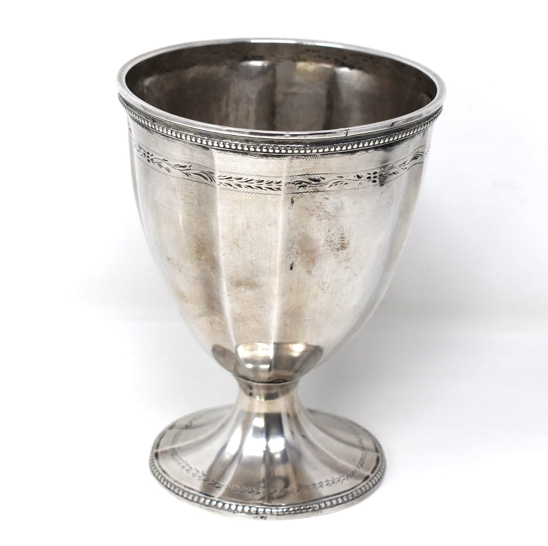A large 18th century continental silver cup (1 of 13)