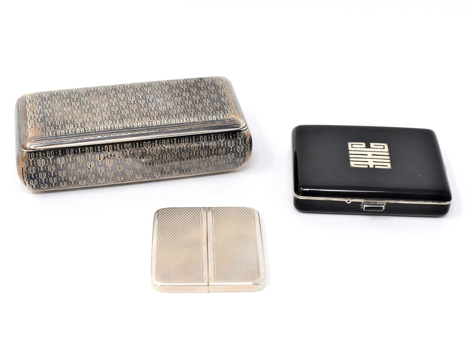 Three antique French sterling silver cases (1 of 20)