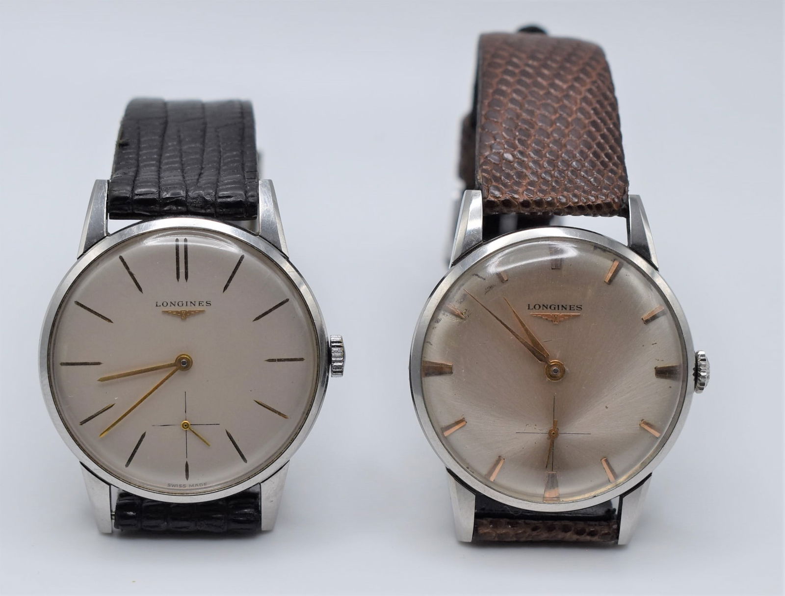 Two vintage Longines men's wristwatches (1 of 8)