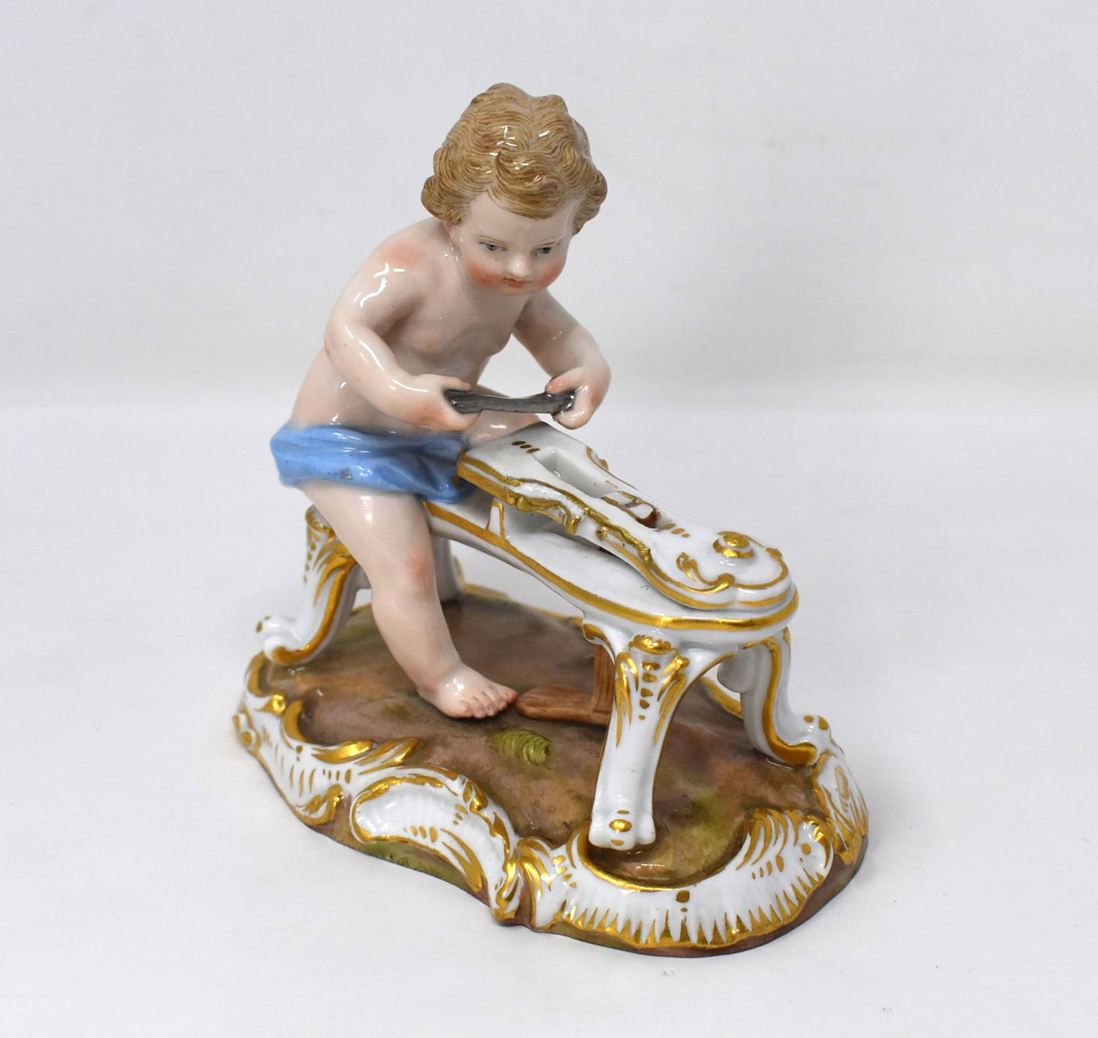 Antique Vintage MEISSEN porcelain figurine (1 of 13)