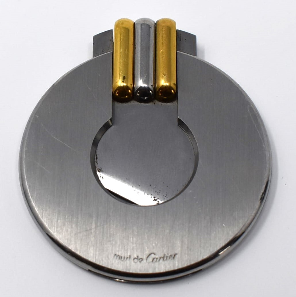 Vintage MUST DE CARTIER cigar cutter (1 of 5)