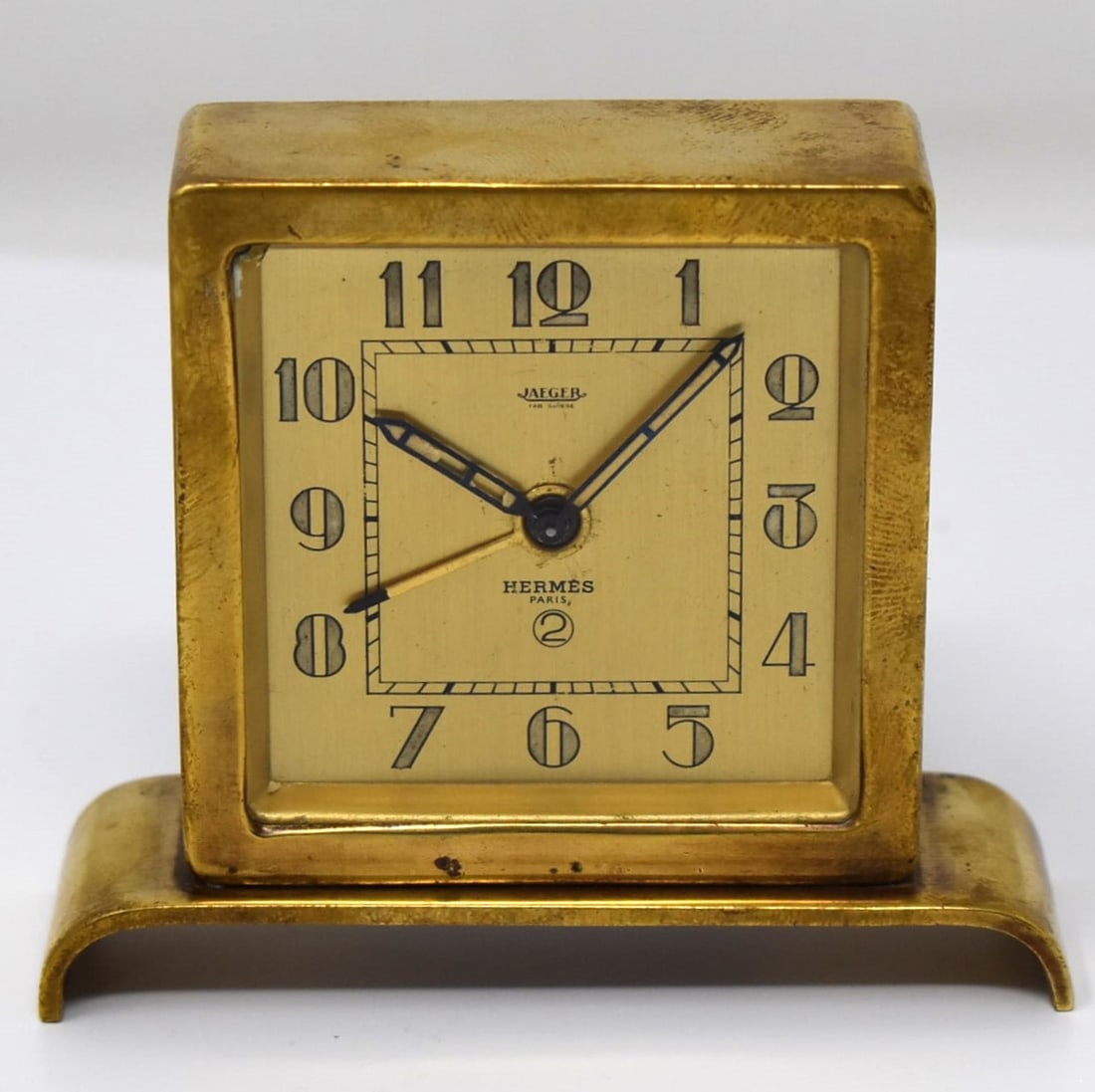 JAEGER LECOULTRE for HERMES desk clock (1 of 9)