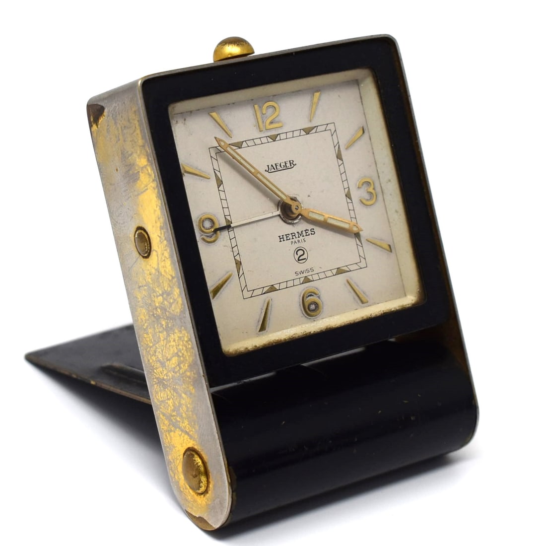 JAEGER LECOULTRE for HERMES travel clock (1 of 11)
