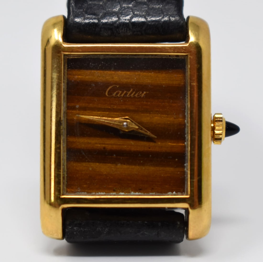 CARTIER Must de Cartier Tiger Eye Dial ladies wristwatch (1 of 13)