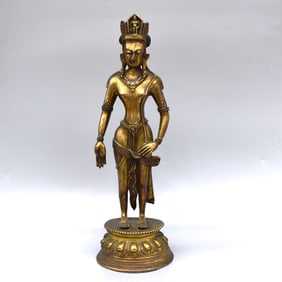 Antique Sino Tibetan? Bronze of Avalokiteshvara