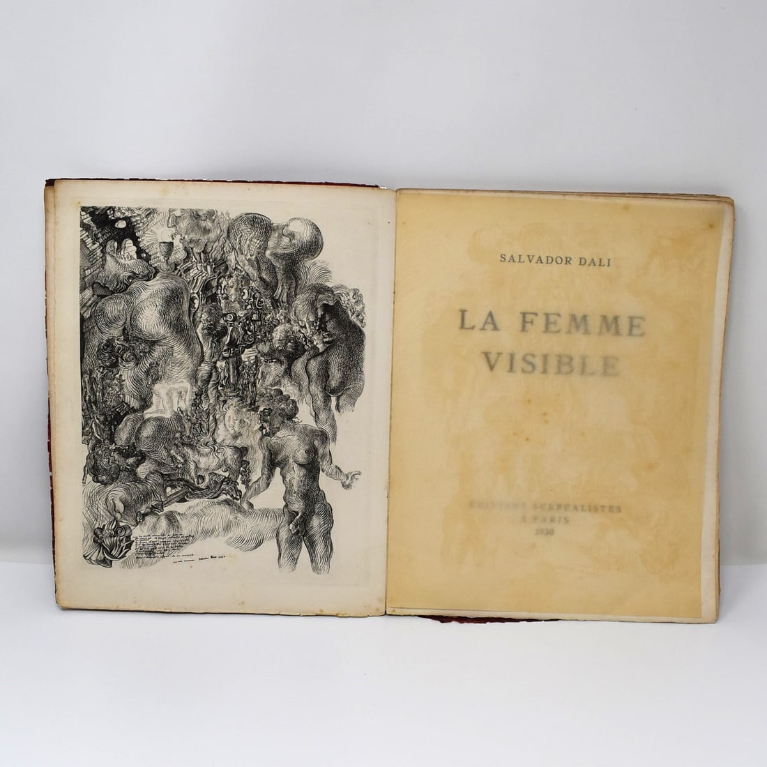 Rare and Artist signed Salvador Dali, La Femme Visible, 1930 (1 of 20)