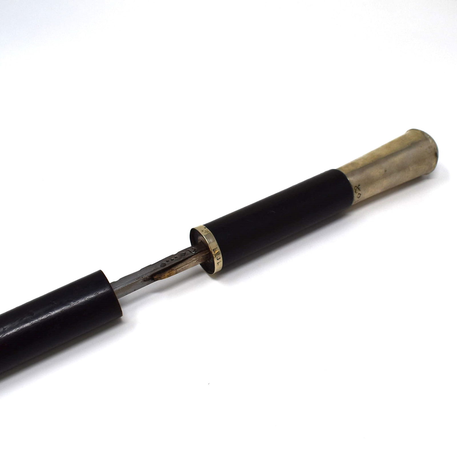 Antique/ vintage silver mounted sword cane (1 of 16)