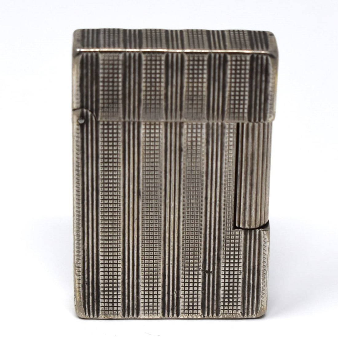 S.T. Dupont silverplated lighter (1 of 7)