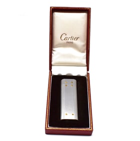 Vintage CARTIER lighter in original box