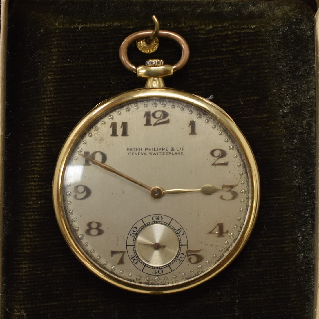 Patek Philippe 18K Gold Art Deco open face pocket watch (1 of 20)