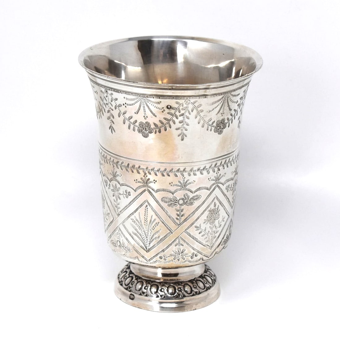 Antique French late 18th century sterling silver cup (1 of 12)
