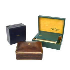 Grouping of three boxes including Rolex & Tiffany&Co.
