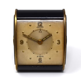 Jaeger 8-Day Travel/Desk Clock with Alarm Function