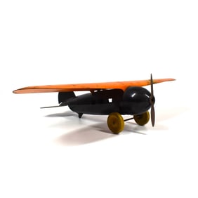 Vintage pressed steel Toy plane Wyndotte